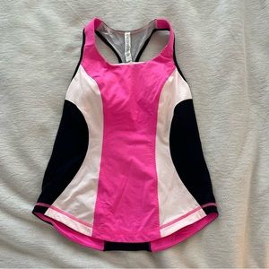Lululemon pink tank top